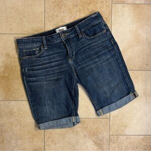 Paige Denim Jax Knee Shorts